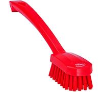 Vikan - Hygiène - Brosse à Vaisselle - Universelle - Fibres Moyennes - Rouge