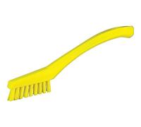 Vikan - Hygiène - Brosse de précision - Fibres extra dures - Jaune