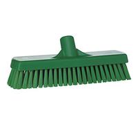 Vikan - Hygiène - Brosse pour sols - Dure - 305mm - Vert