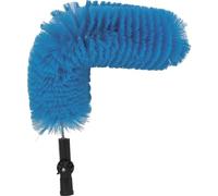 Vikan - Hygiène - Brosse pour tuyaux externes - Fibres Douces - Réglable - Bleu