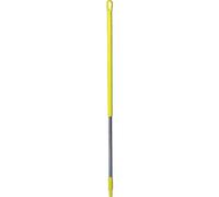 Vikan - Hygiène - Manche - Ergonomique - Aluminium - Jaune - 130cm