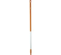 Vikan - Hygiène - Manche - Ergonomique - Aluminium - Orange - 130cm