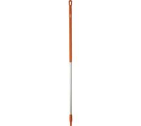 Vikan - Hygiène - Manche - Ergonomique - Aluminium - Orange - 150cm