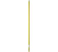 Vikan - Hygiène - Manche télescopique - Aluminium - Jaune - 157,5-278cm