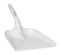 Vikan - Hygiène - Pelle à Main - Plate - Polypropylène - Blanc