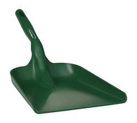 Vikan - Hygiène - Pelle à Main - Plate - Polypropylène - Vert