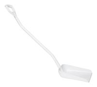 Vikan - Hygiène - Pelle - Manche Ergonomique - Grande Lame - Polypropylène - Blanc