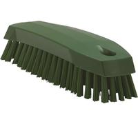Vikan - Hygiène - Petite brosse de travail - Fibres moyennes - Vert
