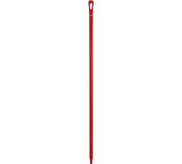 Vikan - Ultra Hygiène - Manche - En une seule pièce - Polypropylène - Rouge - 150 cm