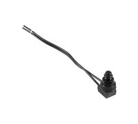 Vikye Lot de 5 Interrupteurs à Bouton-poussoir étanche 12 V avec Câbles de 10,2 Cm pour Moto et Voiture, Fonction de Verrouillage Automatique, Conception Unipolaire