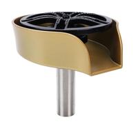 Vikye Rinceur de Verre Haute Pression pour évier de Cuisine, Nettoyeur de Bec Rotatif à 360 ° pour Cafés et Hôtels, Acier Inoxydable Durable, 1 unité