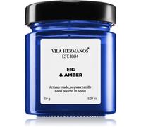 Vila Hermanos Apothecary Cobalt Blue Fig & Amber bougie parfumée 150 g