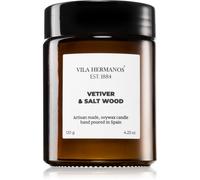 Vila Hermanos Apothecary Vetiver & Salt Wood bougie parfumée 120 g