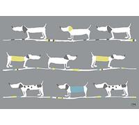 Vilber A050 V01 Pipo.2460 du 5P Nappe Tapis Mangeoire Abreuvoir 45,6 x 30,5 x 0,2 cm Gris