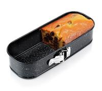 VILDE Boîte à Pain Rectangulaire 31x12,5x6,5 cm - Acier au carbone avec revêtement granit - Cuisson homogène, facile à nettoyer