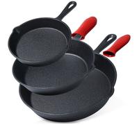 VILDE Cast Poêle en fonte 15 cm - Résistante aux hautes températures - Idéale pour tous feux dont induction