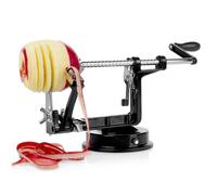 VILDE Eplucheur de pommes & Vide-pomme - Machine pour éplucher, évider et couper les pommes - Fixation par ventouse