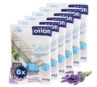 VILDE Lot de 6 Recharge Absorbeur d'Humidité - Chlorure de calcium - parfum lavande - universelles