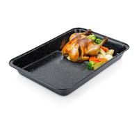 VILDE Plat à rôtir 47,5 x 32 cm - Acier au carbone avec revêtement en granit - Nettoyage facile