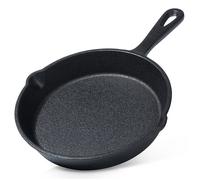 VILDE Poêle en fonte 15 cm - Résistante aux hautes températures - Idéale pour tous feux dont induction