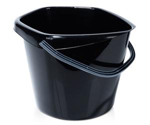 VILDE Seau Polyvalent 14L - Plastique durable, poignée pratique, bec verseur - Idéal pour maison et jardin