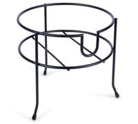 VILDE Support pour Distributeur de Boisson - Métal noir - stable et portable - s'adapte à bocaux jusqu'à 18,5 cm de diamètre.