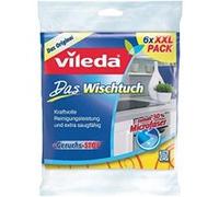 Vileda Chiffon multi-usage Pick-Up 116361 - 30% microfibre, coton - Multicolore, lot de 6