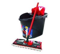Vileda - 137431 - Ultra Max Completo : Set Balai À Plat + Seau-Essoreur