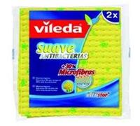 Vileda 4023103144156 Chiffon de nettoyage Microfibre Vert, Jaune 2 pièce(s)