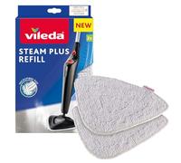 Vileda 146576 Recharge pour Balai Pulvérisateur 100°C/Balai à Vapeur Blanc 2,5 x 17 x 27,5 cm