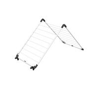 Vileda 157233 Séchoir Baignoire en Acier 67 x 8 x 141 cm Blanc