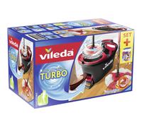 Vileda 158572 TURBO BOX inkl. TURBO REFILL MICROFIBRE 2in1 Ersatzkopf Set