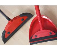 Vileda 158735 Jeu de balais, Acier, Rouge, Normal