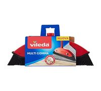 Vileda 159821 Balai Multi Caoutchouc, adaptée pour Poils d'animal et Cheveux, Rouge/Noir