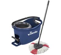 Vileda Turbo EasyWring & Clean Kit complet serpillière et seau avec PowerSpring bleu