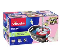 Vileda 183681 Vileda TURBO MY STYLE Box - Cleaning Lovers Kit complet de ventouses anthracite, rouge 1 pc(s)