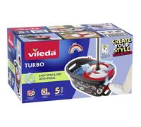 Vileda 183683 Vileda TURBO MY STYLE Box - Dirt is Good Kit complet de ventouses anthracite, rouge 1 pc(s)