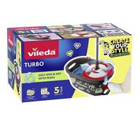 Vileda 183685 Vileda TURBO MY STYLE Box - Level Up Your Space Kit complet de ventouses anthracite, rouge 1 pc(s)