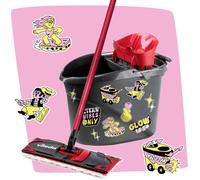 Vileda 183751 Vileda ULTRAMAX MY STYLE Box - Cleaning Lovers Ensemble dessuie-glaces anthracite, rouge 1 pc(s)