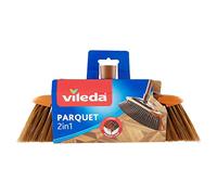 Vileda - Balai 2 en 1 Parquet Marron
