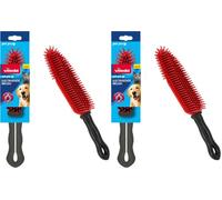 Vileda Brosse Anti-Poils Animaux Nettoyante PetPro, Surfaces Textiles (Lot de 2)