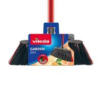 Vileda brosse balai extérieur 2 en1 Jardin + Poignée