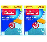 Vileda Colors Serpillière Microfibre (Lot de 2)