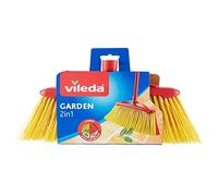 Vileda Garden - Brosse 2 en 1 pour extérieur - [Pack de 2]