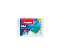 Vileda Glitzi Always Clean - Éponge récurante Pur Active - Lot de 2