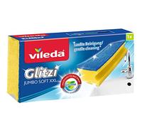 Vileda Glitzi Jumbo Éponge de Nettoyage Douce
