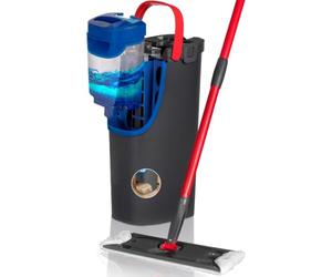 Vileda - H2pro Balai Plat - Système Innovant à Double Réservoir Distinct - Balai Plat avec Recharge Microfibre - Sépare l'eau Propre et Sale pour Une Hygiène Impeccable - Design Ergonomique
