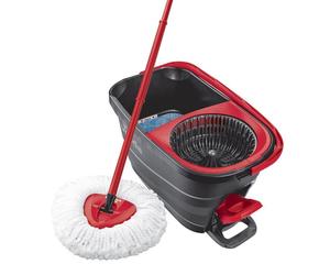 Vileda Kit Complet Seau à Pédale Turbo Smart Avec Essoreuse et Serpillère