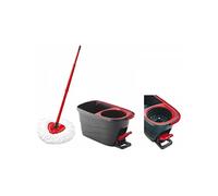 Vileda Lave-Vaisselle Turbo Smart, Microfibre en Polyester avec système de pédale, Standard