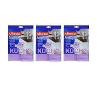 Vileda Lavette Microfibre Cuisine Lot de 3